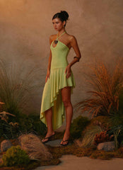 Avigalle Maxi Dress - Lime