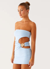 So Iconic Mini Dress - Blue