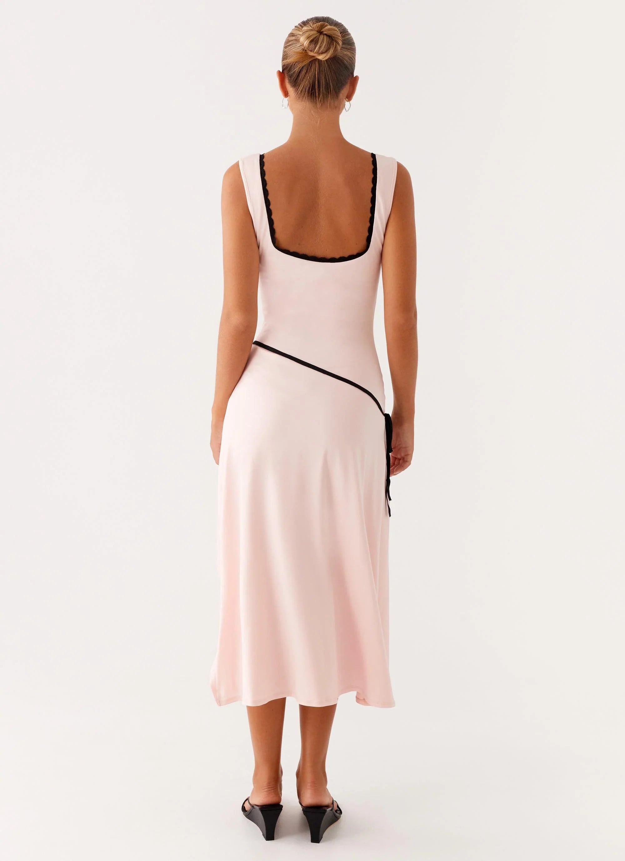 Darlene Midi Dress - Pink